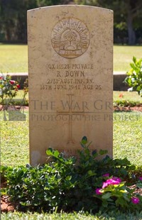 BEIRUT WAR CEMETERY - DOWN, REGINALD